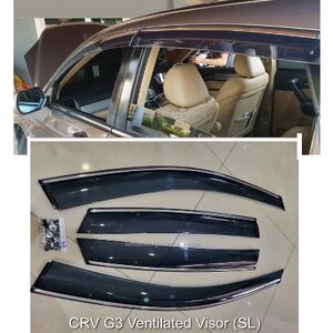 กันสาด CRV Modulo Style 2007-2012