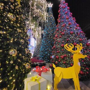 DECORATION CHRISTMAS ของจัดงานเลี้ยงคริสต์มาส