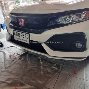 ลิ้นหน้า Active Honda Civic 5D 2018-2020 (Minor)
