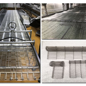 Wire Flex Belt - สายพานลวดถัก สายพานสแตนเลส