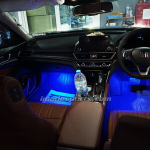 ไฟ LED ใต้คอนโซล (iluminated Foot-light)