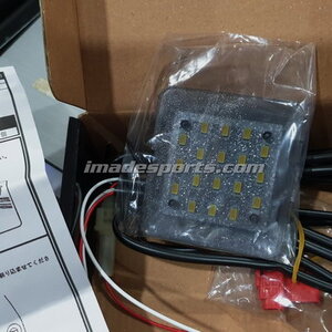 ชุดแผงไฟขาว ประตูหลัง CRV G4