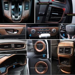 ชุดตกแต่งภายในลายไม้ CRV G5 2017-2021