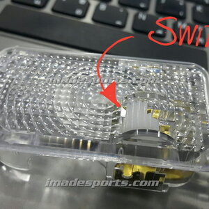 โคมไฟห้องสัมภาระหลัง G5 พร้อมสวิตซ์ปิดเปิด 2017-2021