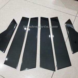 เสาประตู Black Edition (Black Titanium/ Black Carbon kevlar)