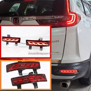 ไฟทับทิม LED CRV G5 MN 2020-2021 (ไฟหรี่+เบรค+เลี้ยว)