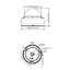 HIKVISION DS-2CE56D8T-VPITE Analog Ultra-Low Light, Vandal PoC Fixed Dome Camera, 2.8mm - 3.6mm 2 MP CMOS, 1920 × 1080 resolution, 130db true WDR, up to 30m Smart IR distance, Water and dust resistant IP67