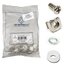 19" GERMANY Screw M6, Captive Nut M6 and Plastic Washer G7-09300SETถุงมี 10 ชุด