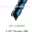 UF-2166SM 3 SC Duplex Snap-In Adapter Plate (SM.)