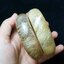 กำไลไหมทองนางพญา ใช้ไหมทั้งก้อนแกะเป็นกำไล พรีเมี่นมดีที่สุด ใส งดงาม