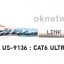 US-9136LSZH สายแลนภายใน CAT6 F/UTP Ultra (600MHz), Screen Twisted Pair, w/Cross Filler, 23 AWG, CMR 305 M./Roll.