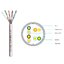 US-9015LSZH CAT5E Indoor UTP Enhanced Cable, Bandwidth 350MHz, LSZH White Color 305 M./Pull Box