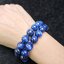 คยาไนต์ Kyanite AAAA 12 mm งานพรีเมี่ยม สีเข้ม ลายแร่สวย