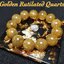 Golden Rutilated Quartz ไหมทองจักรพรรดิ์ AAA+ ขนาด 18 MM