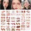 Tattoo รอยแผล ฮาโลวีน รอยสักชั่วคราว ทนน้ำ ทนเหงื่อ Size 105 x 60 mm