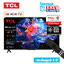 TCL GOOGLE TV LED 55 นิ้ว 4K รุ่น 55P6K Netflix - WiFi / ประกัน 3 ปี สมาร์ททีวี