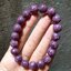 เลพิโดไลต์ (Lepidolite) AAA+ มีเกล็ดแร่วิ้งๆ ขนาด 10.5 MM