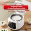 [หุงข้าวอร่อยกว่าเดิม] TEFAL หม้อหุงข้าว ดิจิตอล รุ่น RK730166 1 ลิตร กำลังไฟ 600วัตต์/ รับประกัน 2 ปี