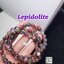 อัญมณีเลพิโดไลต์ Lepidolite Multicolor 7MM Top Premium AAAA
