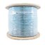US-9256LSZH CAT6A Indoor U/FTP Cable, Bandwidth 500MHz, 23 AWG, LSZH, Aqua Blue Color 305 M./Roll