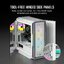 CORSAIR CASE เคสคอมพิวเตอร์ iCUE 5000T RGB WHITE (E-ATX) / ประกัน 2 ปี