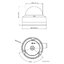 HIKVISION DS-2CD2163G2-I(S) AcuSense 6MP Dome Network Camera, Fixed focal lens, 2.8 and 6mm optional, 3200 × 1800 resolution, Focuses on Smart Human/Vehicle Detection, Water and dust resistant IP67, IK10 Support microSD card up to 256 GB Audio and alarm