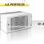 G1-60606P 19” GERMAN PERFORATED WALL RACK 6U, ลึก 60 cm