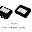 UT-5054 Shield RJ 45 Jack to 4 Port Female BNC Balun