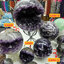 ผลึกถ้ำอเมทิสต์ (Amethyst Geode) โพรงถ้ำอเมทิสต์ แบบอ้าปากรับทรัพย์