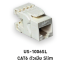 US-1006SL CAT6 RJ45 Modular JACK , Slim 1 Pack = 10 Units