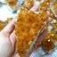 ก้อนพลอยซิทริน (Citrine) คุณภาพดีที่สุด สีเหลืองทองเข้ม ประกายวิบวับ