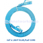 US-5143-8 CAT 6 FLAT PATCH CORD 3 M. ( Light Blue ) สีฟ้าสดใส