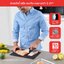 TEFAL มีด Santoku 18 ซม. Ice Force รุ่น K2320614 คมกริบ คมนาน มีดอเนกประสงค์