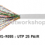 US-9055E CAT5E Indoor UTP 25 Pairs Power Sum Cable, Bandwidth 350MHz, CMR White Color 305 M./Roll