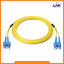 UFP966D31-03 Fiber Optic SC-SC Patch Cord OS2, Duplex Single-mode, (3.0 mm Jacket)/UPC-UPC, Lengths 3 m.