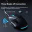 Ajazz เมาส์เกมมิ่ง AJ039 Wireless 2.4G + Bluetooth