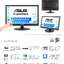 Asus Touch Screen Monitor VT169HE 15.6" IPS / รับประกัน 3 ปี onsite จอมอนิเตอร์ สำหรับทำงาน จอสัมผัส