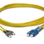 UFP968D36-05 Fiber Optic SC-FC Patch Cord OS2 9/125 μm, Duplex Single-mode, (3.0 mm Jacket)/UPC-APC, Lengths 5 m.