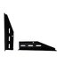 19" GERMANY G7-02099B Rack Accessories Catilever Support Set, Black (2pcs/set) ฉากยึดถาด Open Rack