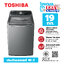 Toshiba เครื่องซักฝาบน รุ่น AW-DM2000NT 19 กิโล ประกันมอเตอร์ 10 ปี
