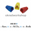 AM-3513 272354-3 AMP PLUG BOOT สีแดง 1 Pack = 10 Units