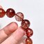 ไหมนางพญา Pink Rutilated Quartz AAAAA+ size 13.5MM น้ำงาม เนื้อใส