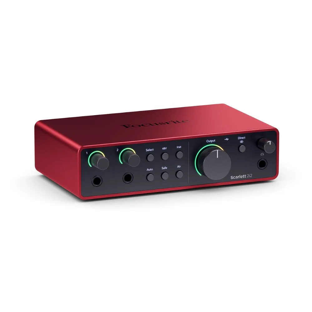 Focusrite Scarlett 2i2 4th Gen USB Audio Interface ซาวด์การ์ดอินเตอเฟส