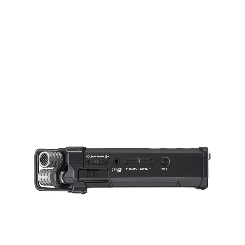 เครื่องบันทึกเสียงแบบมือถือ TASCAM รุ่น DR-44WLB 4-track พร้อมฟังก์ชั่น Wi-Fi ขนาด 79 mm × 162 mm × 43 mm
