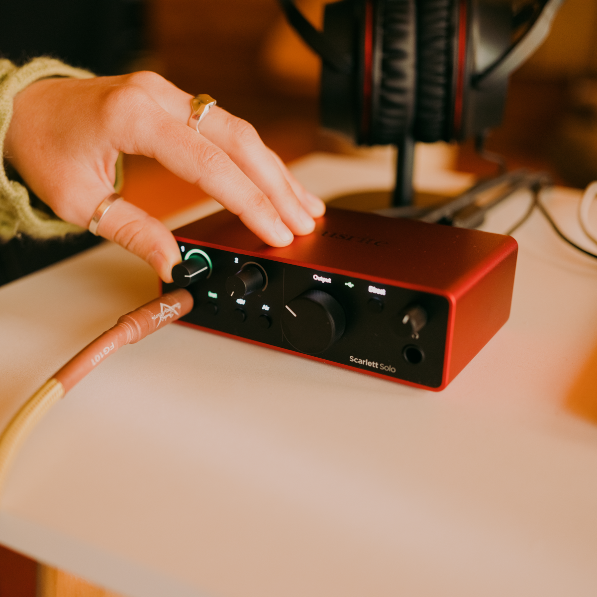 Focusrite Scarlett Solo 4th Gen USB Audio Interface