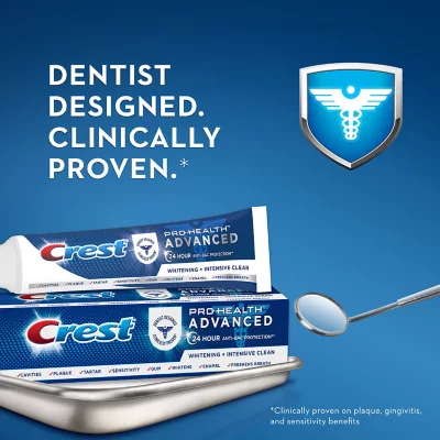 Crest Pro-Health Advanced Whitening + Intensive Clean Toothpaste