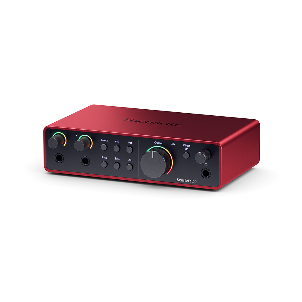 Focusrite Scarlett 2i2 4th Gen USB Audio Interface ซาวด์การ์ดอินเตอเฟส